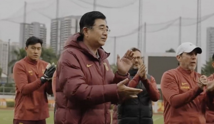  U20亞洲杯開賽在即，足協(xié)主席宋凱探班U20國青隊
