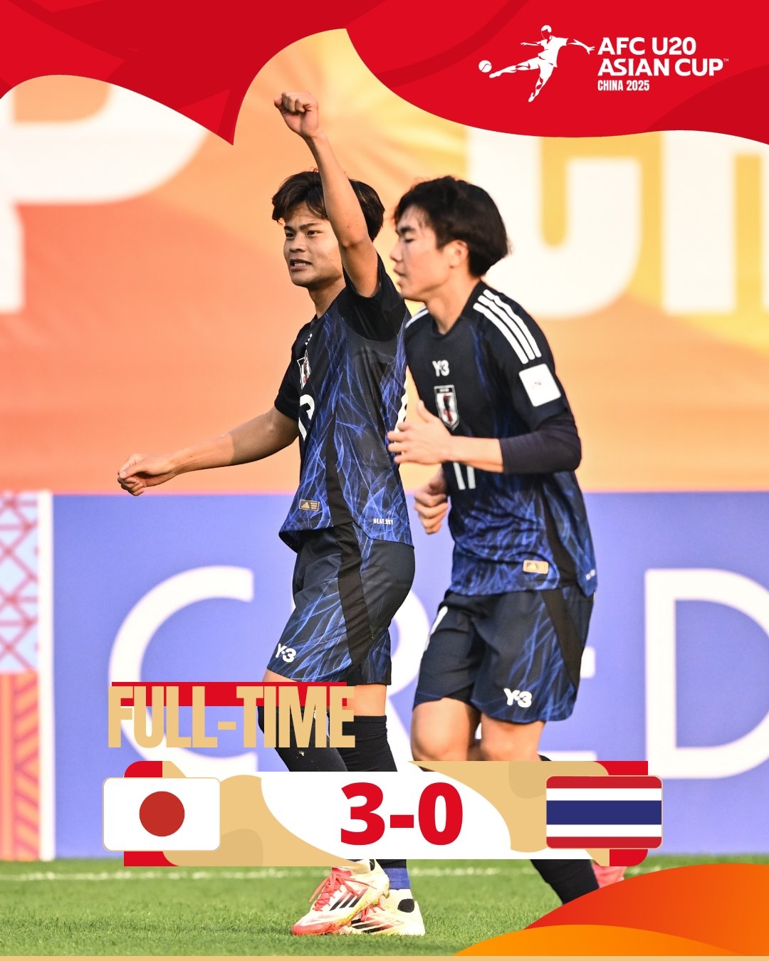  日本U20主帥賽后：雖然全取三分，但球隊(duì)各方面都有待提升