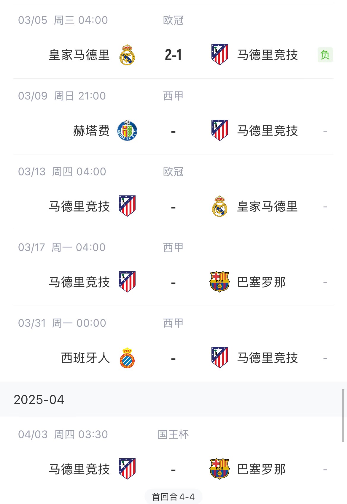  決定賽季命運(yùn)？馬競13號歐冠再戰(zhàn)皇馬，17號西甲迎戰(zhàn)巴薩