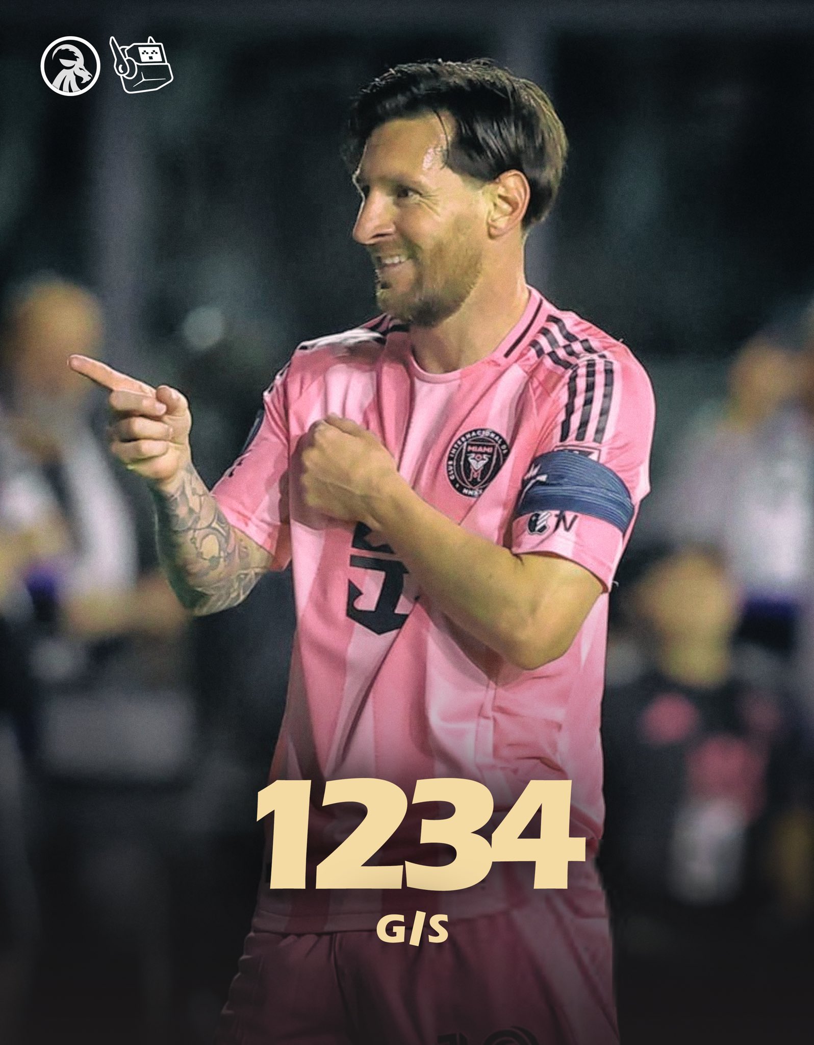  回歸即進球！37歲梅西生涯目前853球381助，參與進球數(shù)1234球！