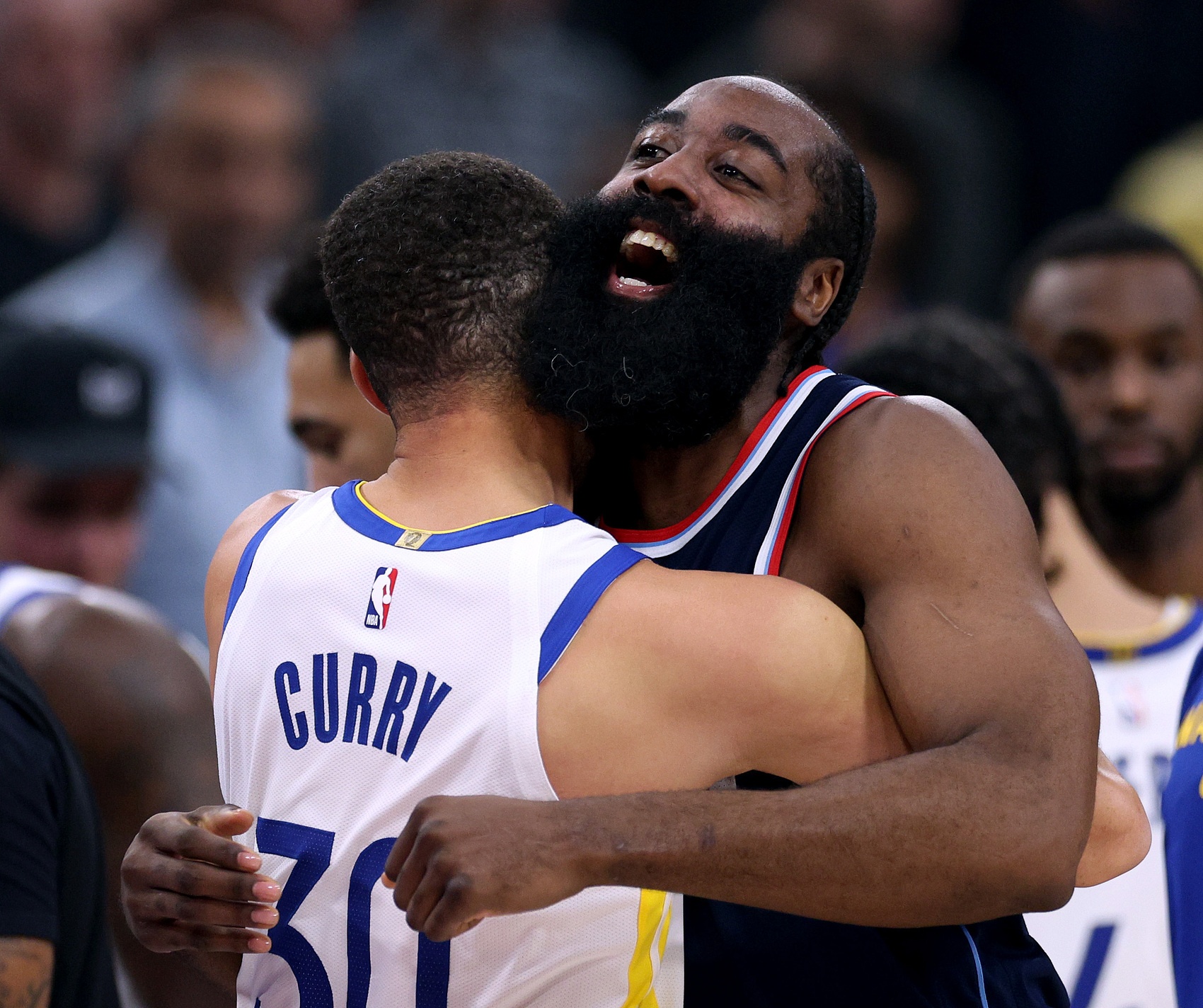  諸神黃昏！庫里哈登先后50+ NBA歷史首次兩名35歲以上球員轟50+！